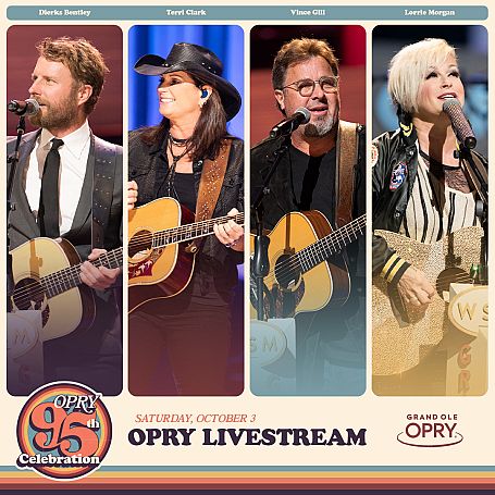 SATURDAY NIGHT GRAND OLE OPRY – LIVE ON CIRCLE  Featuring Dierks Bentley, Terri Clark, Vince Gill, a